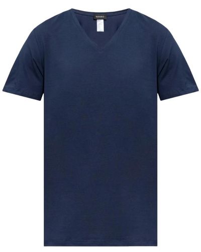 Hanro Tops > t-shirts - Bleu