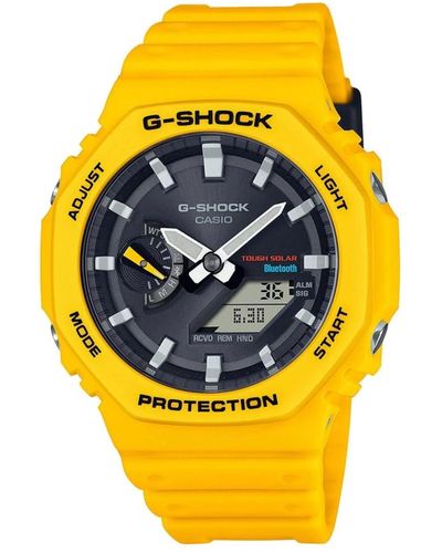 G-Shock Multifunktionale analoguhr - Gelb