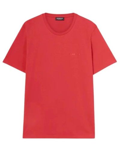 Dondup T-Shirts - Red