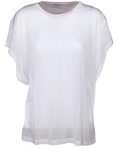 Dondup T-shirt in cotone - Bianco