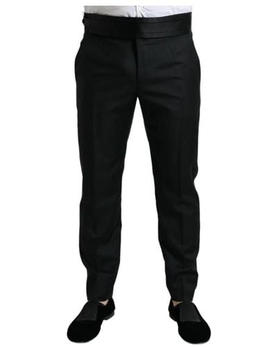 Dolce & Gabbana Trousers > suit trousers - Noir
