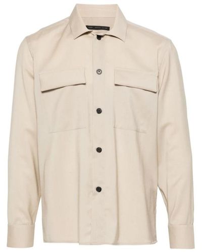 Low Brand Casual Shirts - Natural