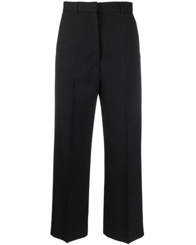 Acne Studios Trousers > cropped trousers - Noir