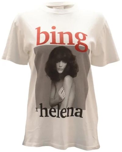 Anine Bing T-Shirts - White