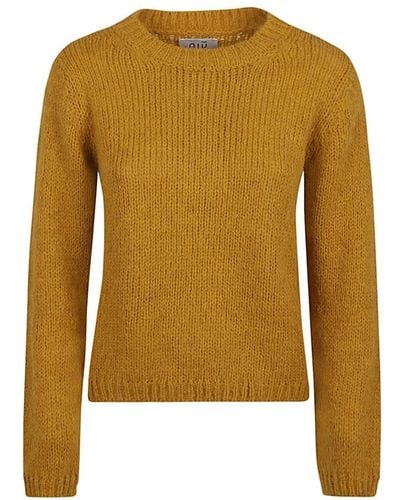 Niu E Sweaters - Passt in Größe - Braun