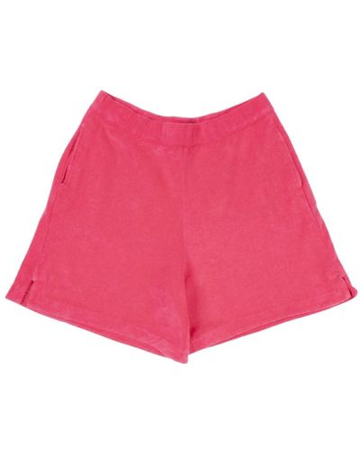 Majestic Filatures Nachhaltige sweat shorts - Rot