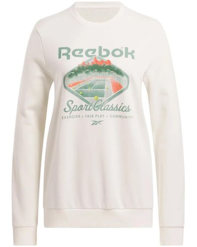 Reebok Court sport ft crew calze - Bianco