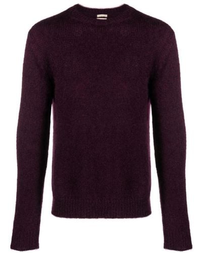 Massimo Alba Knitwear > round-neck knitwear - Violet
