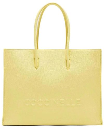 Coccinelle Bags > tote bags - Jaune