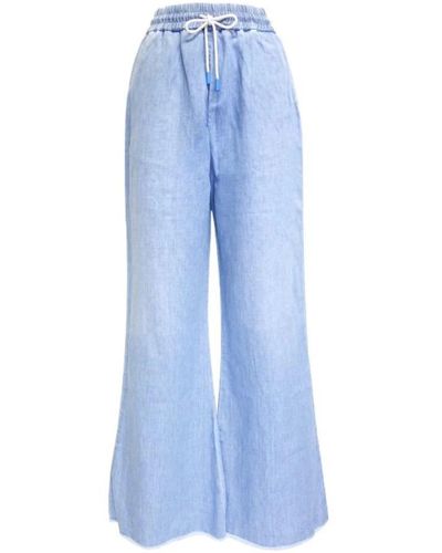 Jacob Cohen Wide Trousers - Blue