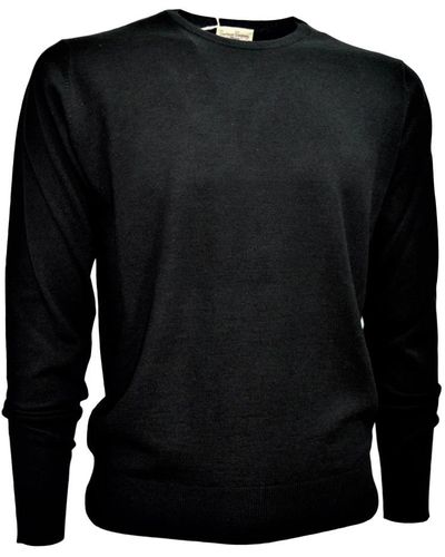 Cashmere Company Round-Neck Knitwear - Black