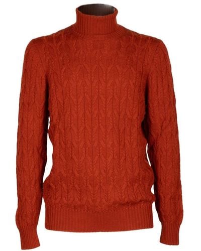 Gran Sasso Knitwear > turtlenecks - Rouge