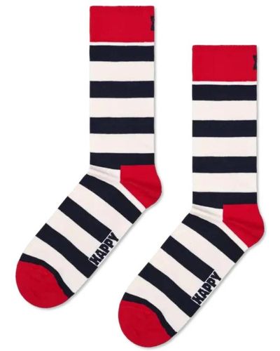 Happy Socks Streifen shapewear - Rot