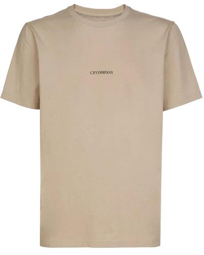 C.P. Company T-Shirts - Natural