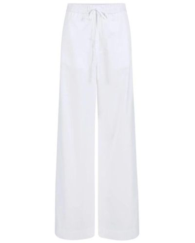 Iceberg Trousers > wide trousers - Blanc