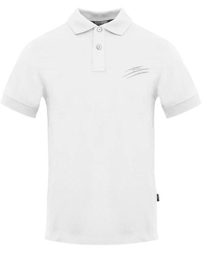 Philipp Plein Polo shirt frühjahr/sommer kollektion - Weiß