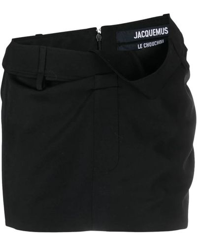 Jacquemus Short Skirts - Black