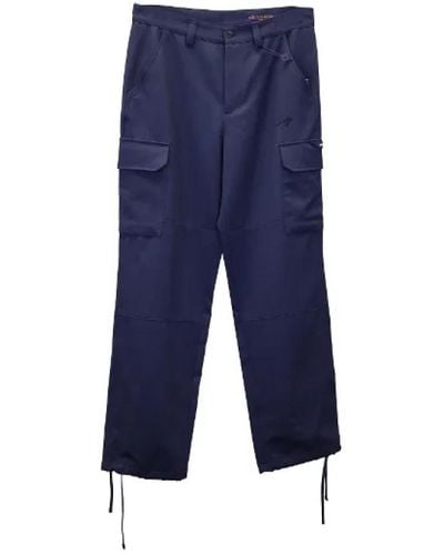 Louis Vuitton Slim-Fit Trousers - Blue