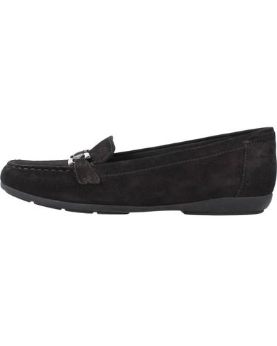 Geox Shoes > flats > loafers - Noir