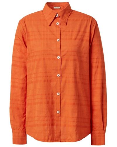 Massimo Alba Shirts > casual shirts - Orange