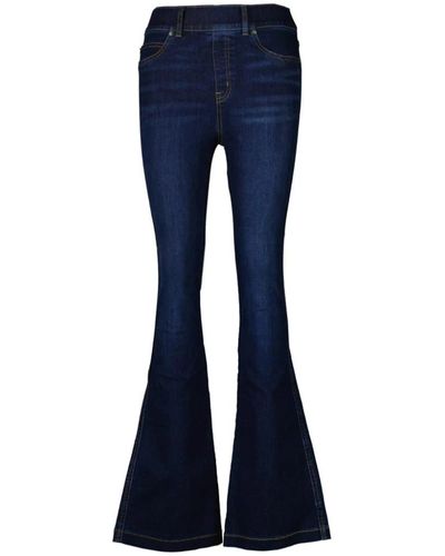 Spanx Flared Jeans - Blau