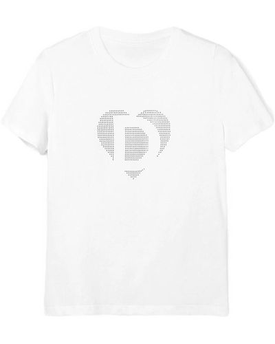 Desigual Corazón t-shirt - Blanco