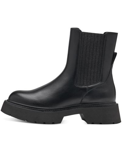 Marco Tozzi Chelsea Boots - Black