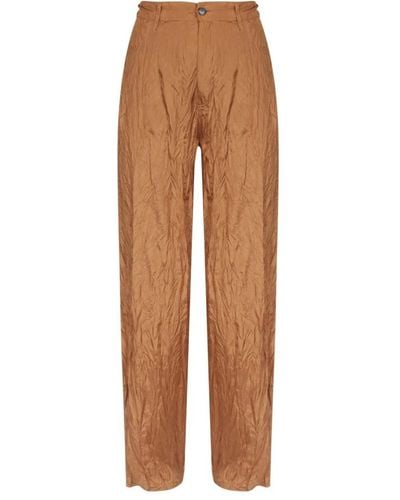Jucca Straight Trousers - Brown