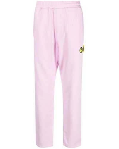 Barrow Pink lavander sweat pants - Rosa