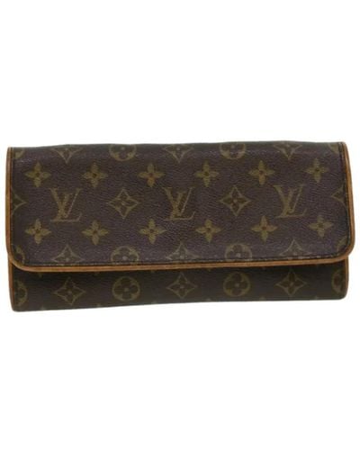 Louis Vuitton Pre-owned > pre-owned bags > pre-owned clutches - Marron
