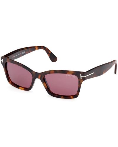 Tom Ford Modische sonnenbrille für frauen - Rot