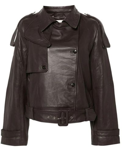 Birgitte Herskind Jackets > leather jackets - Noir