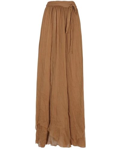 Cortana Maxi Skirts - Brown