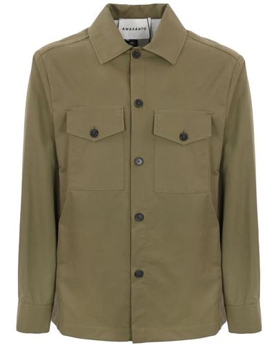 Amaranto Shirts > casual shirts - Vert