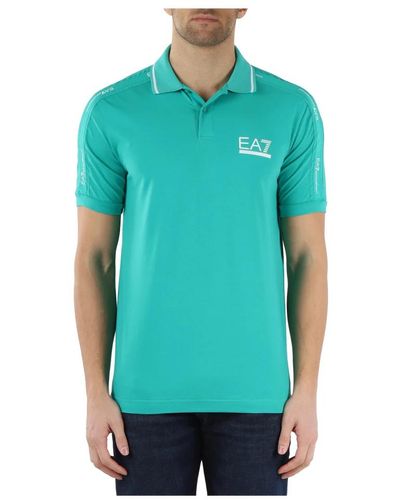 EA7 Tops > polo shirts - Vert