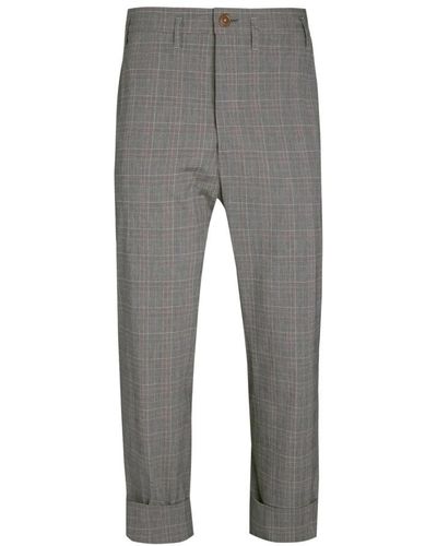 Vivienne Westwood Cropped Trousers - Grey