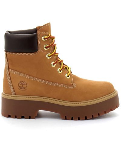 Timberland Shoes > boots > lace-up boots - Marron