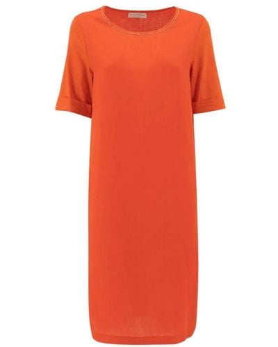 Le Tricot Perugia Summer Dresses - Red