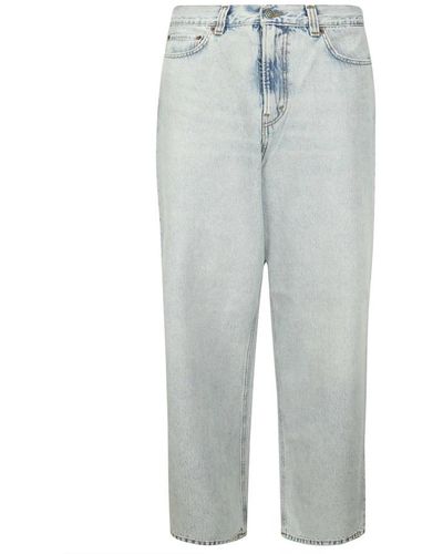 Haikure Cropped Jeans - Grey