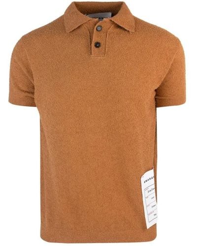 Amaranto Polo Shirts - Brown