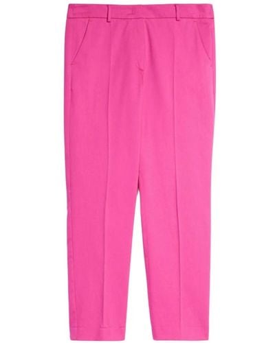 Weekend by Maxmara Cropped Trousers - Pink