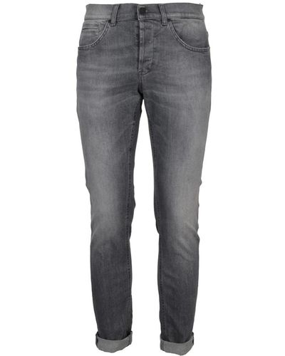 Dondup Stylische denim-jeans für männer - Grau