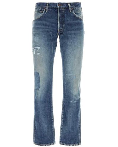 Visvim Stilvolle slim-fit jeans - Blau