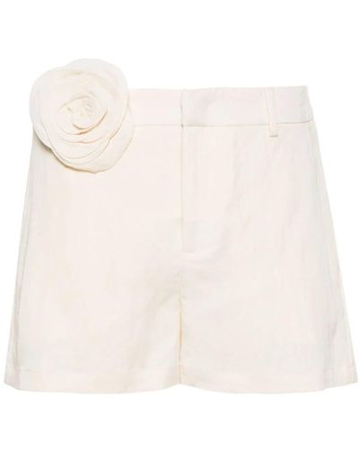 Blumarine Short Shorts - White