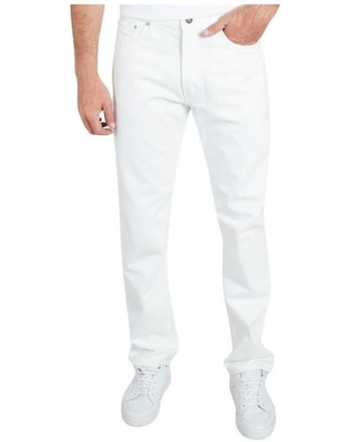 Orslow Jeans > slim-fit jeans - Blanc