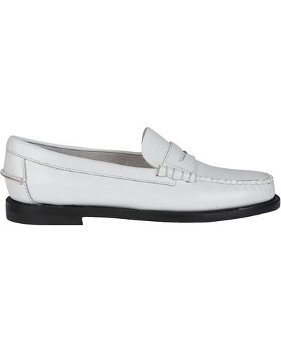 Sebago Weiße classic pigment loafers,loafers