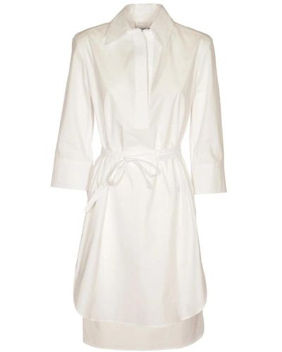 Dondup Shirt Dresses - White