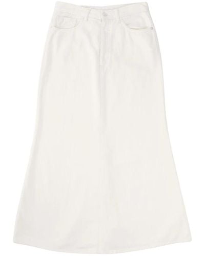 Nine:inthe:morning Denim Skirts - White