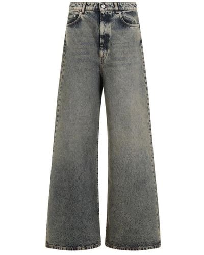 Sportmax Wide jeans - Gris