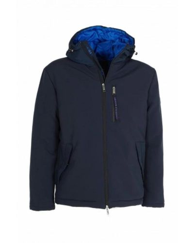 Armani Exchange Winter Jackets - Blue